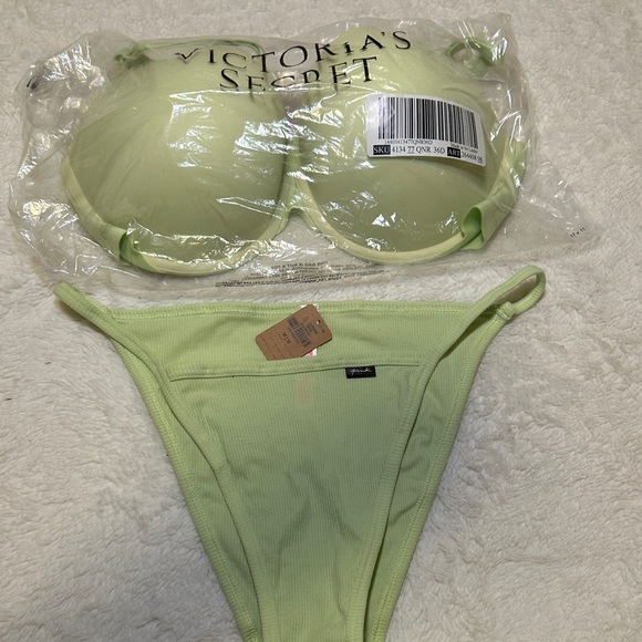 Victoria's Secret Mint Green Bikini Set - Picture 1 of 4